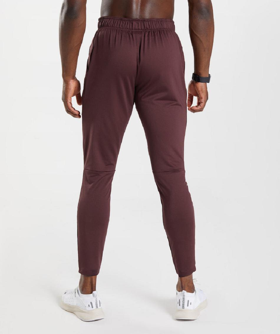 Pantalones Jogger Gymshark Deporte Hombre Burdeos | CO 3743DFM